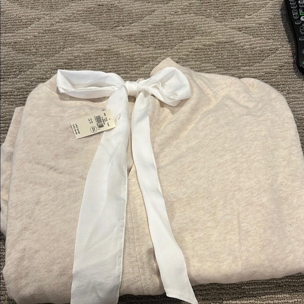 Aerie Sweatshirt with Beautiful Bow in Back NWOT Size XS/TP